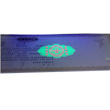 Printing Embossed Hot Stamping Anti-Counterfeiting Booklet